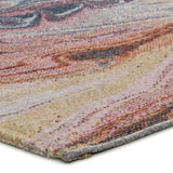 Atticgo Alfombra de exterior abstracta Samara 54572 Multicolor macro