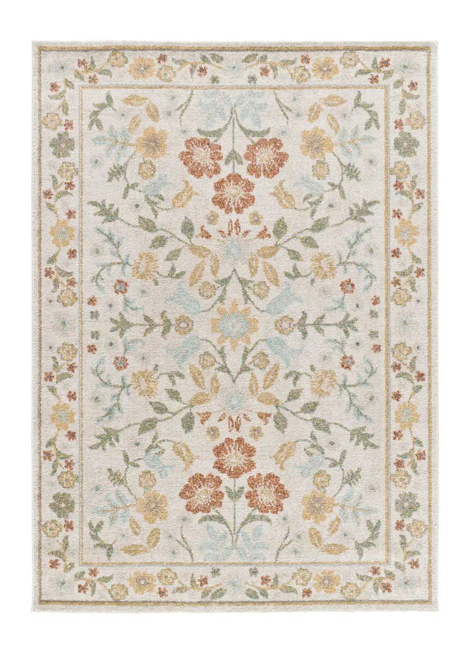 Alfombra de exterior floral Samara 54587 Multicolor Atticgo