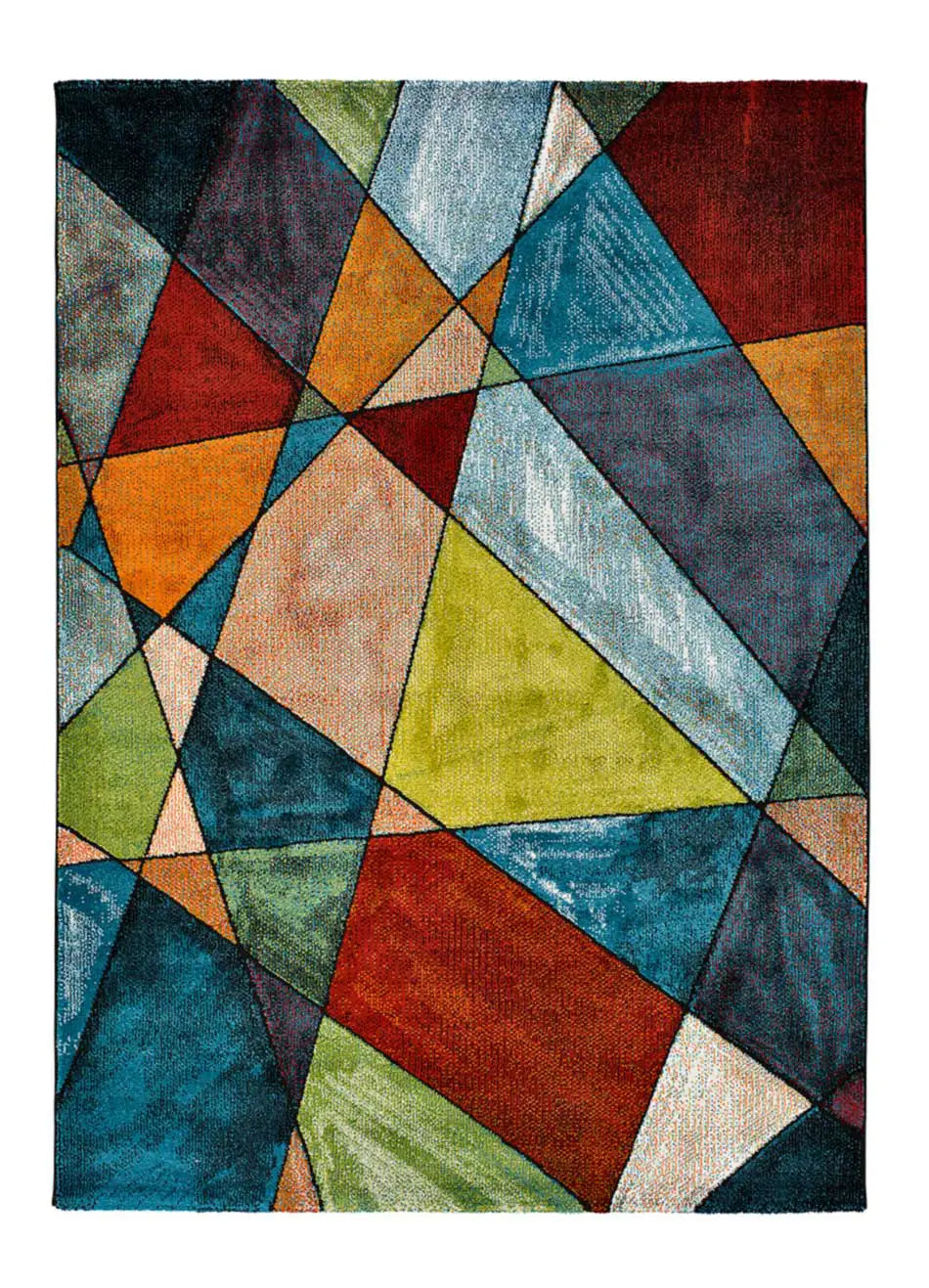 Atticgo Alfombra geométrica Sandra 22968 Multicolor