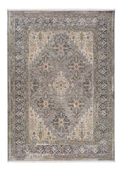 Alfombra vintage en gris Sarough Gris | Atticgo