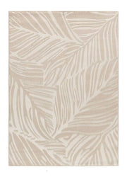 Atticgo Alfombra con diseño vegetal en relieve Sensation 12744 Blanco