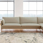 Alfombra salón efecto mármol Sensation 12412 Gris y Blanco Atticgo