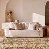 Alfombra lavable salón étnica multicolor Serak 1044 Atticgo
