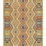 Alfombra lavable étnica multicolor Serak 1044 Atticgo
