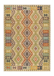 Alfombra lavable étnica multicolor Serak 1044 Atticgo
