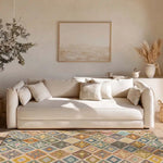 Alfombra lavable étnica multicolor Serak 1049 Salón