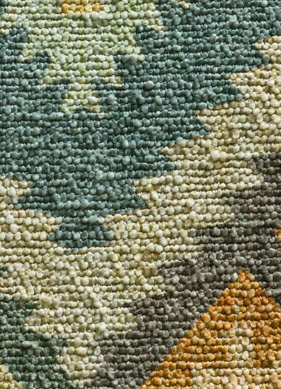 Alfombra lavable étnica multicolor Serak 1049 Detalle