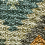 Alfombra lavable étnica multicolor Serak 1049 Detalle