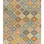 Alfombra lavable étnica multicolor Serak 1049 Atticgo