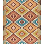 Alfombra lavable étnica multicolor Serak 1050 Atticgo