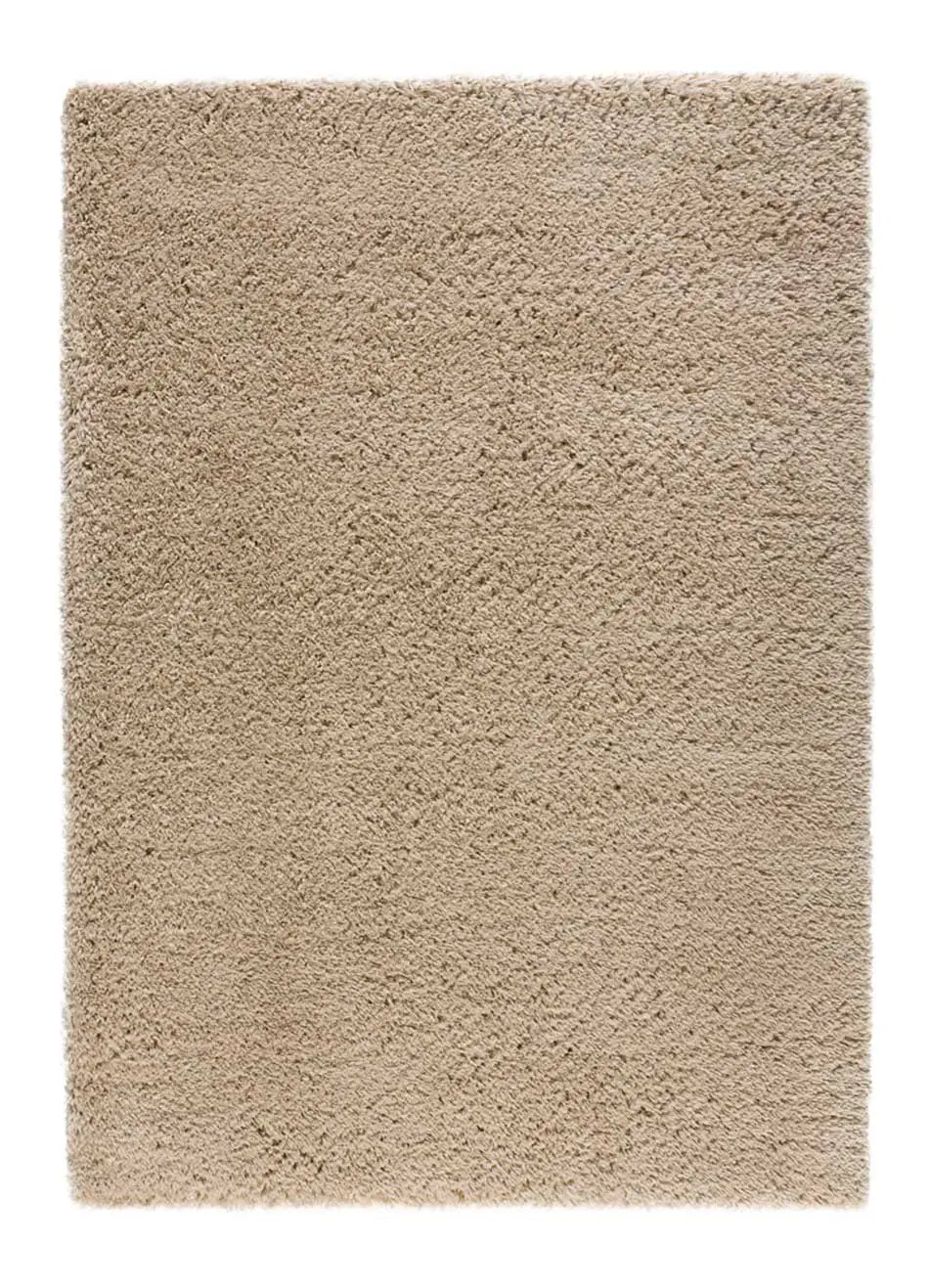 Alfombra shaggy reciclada beige | Atticgo