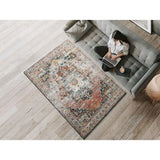 Atticgo Alfombra Oriental Shiraz 16554 Multicolor ambiente salón