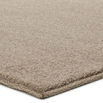 Alfombra a medida Shiva Liso Beige esquina | Atticgo