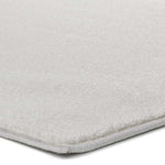 Alfombra a medida Shiva Liso Blanco esquina | Atticgo