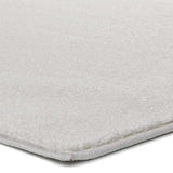 Alfombra a medida Shiva Liso Blanco esquina | Atticgo