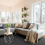 Alfombra a medida Shiva Liso Gris Ambiente | Atticgo