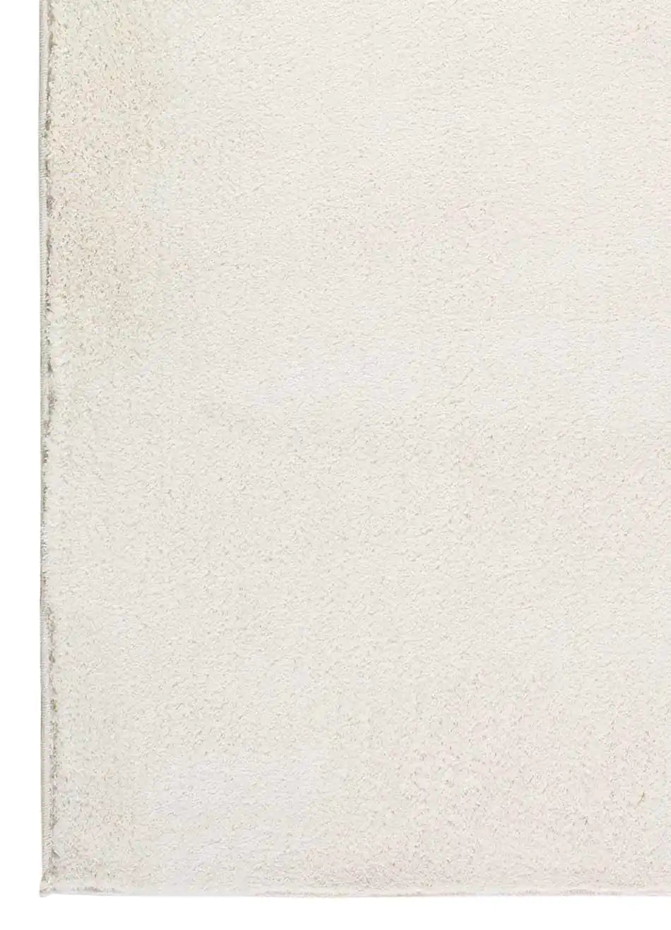 Alfombra a medida Silky Lush Liso Blanco zoom | Atticgo