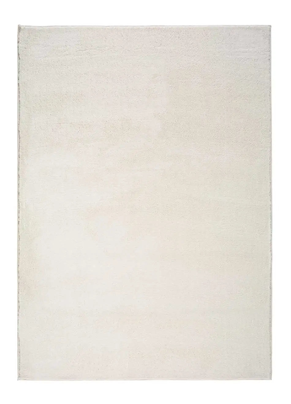 Alfombra a medida Silky Lush Liso Blanco | Atticgo