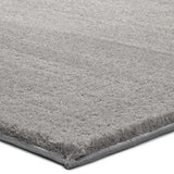 Alfombra a medida Silky Lush Liso Plata | Atticgo
