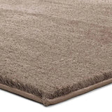 Alfombra a medida Silky Lush Liso Visón esquina | Atticgo