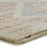 Alfombra dormitorio geométrica Siroco 16804 Multi Atticgo