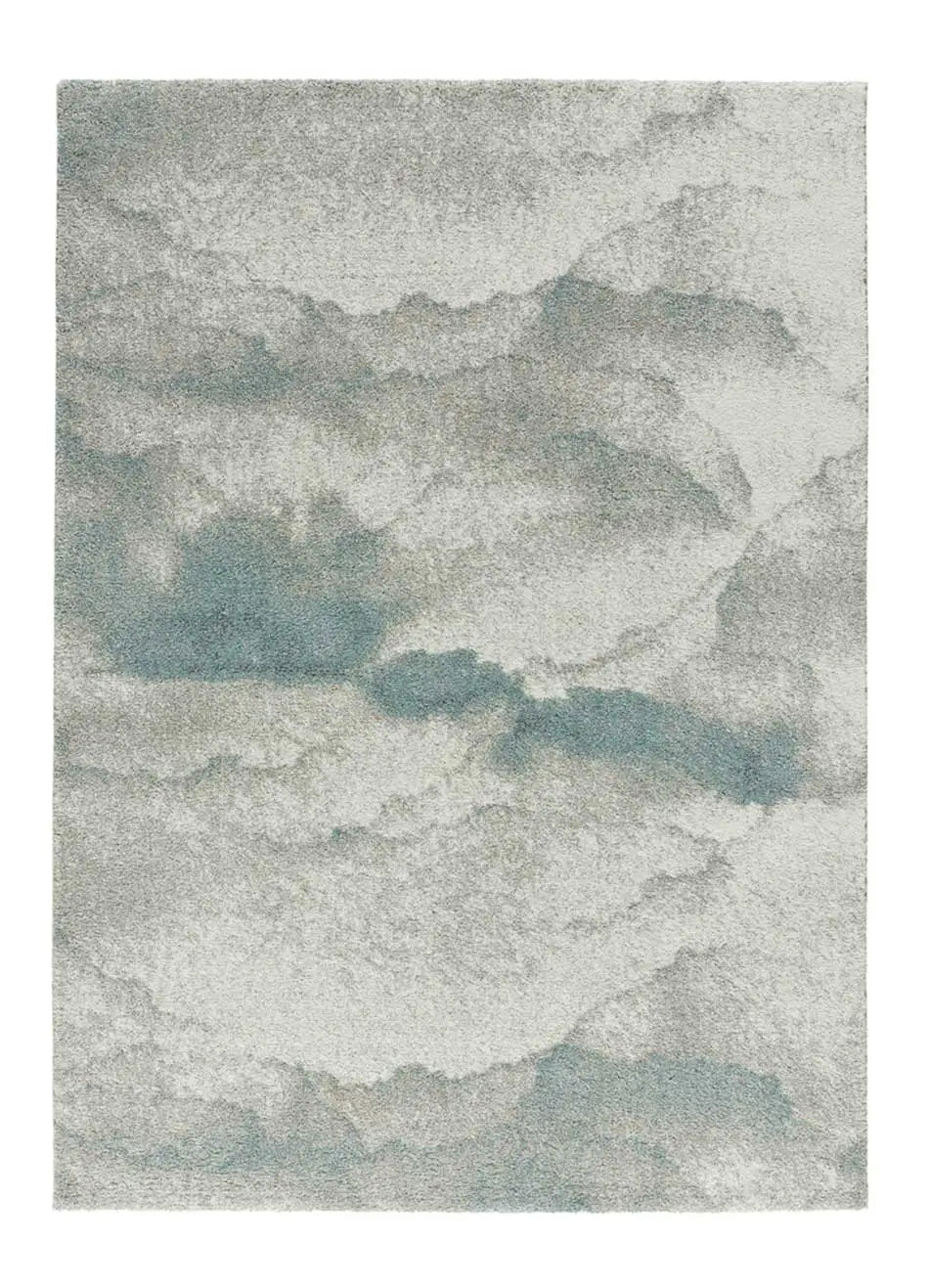 Atticgo Alfombra abstracta Smoothy 674 Azul