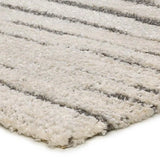 Atticgo Alfombra de estilo nórdico Snowy 59661 Gris macro