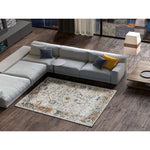 Atticgo Alfombra vintage Springs 3901 Multicolor ambiente salón