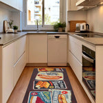 Alfombra de cocina antideslizante Sprinty America Atticgo