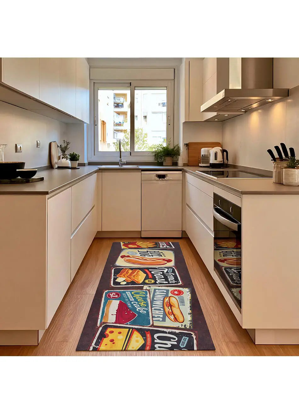 Alfombra de cocina antideslizante Sprinty America Atticgo