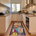 Alfombra de cocina antideslizante Sprinty America Atticgo