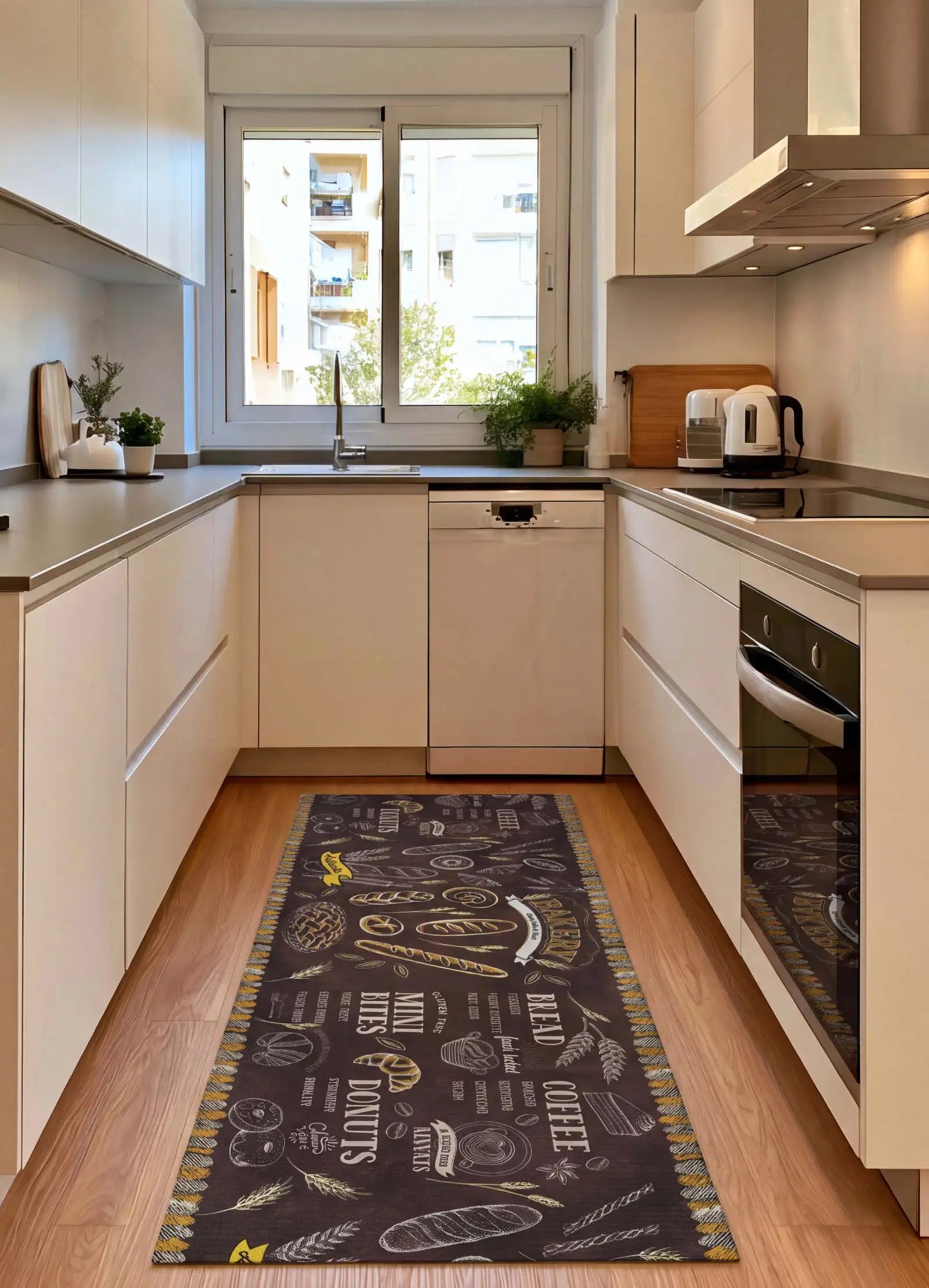 Alfombra de cocina antideslizante Sprinty Bakery Atticgo