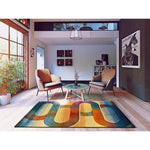 Atticgo Alfombra geométrica Sybil 40405 Multicolor ambiente salón