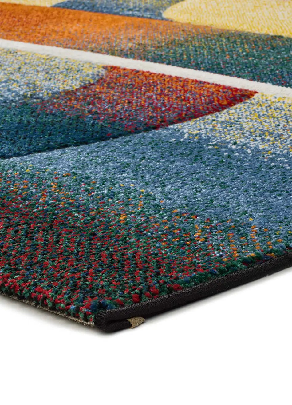 Atticgo Alfombra geométrica Sybil 40405 Multicolor macro