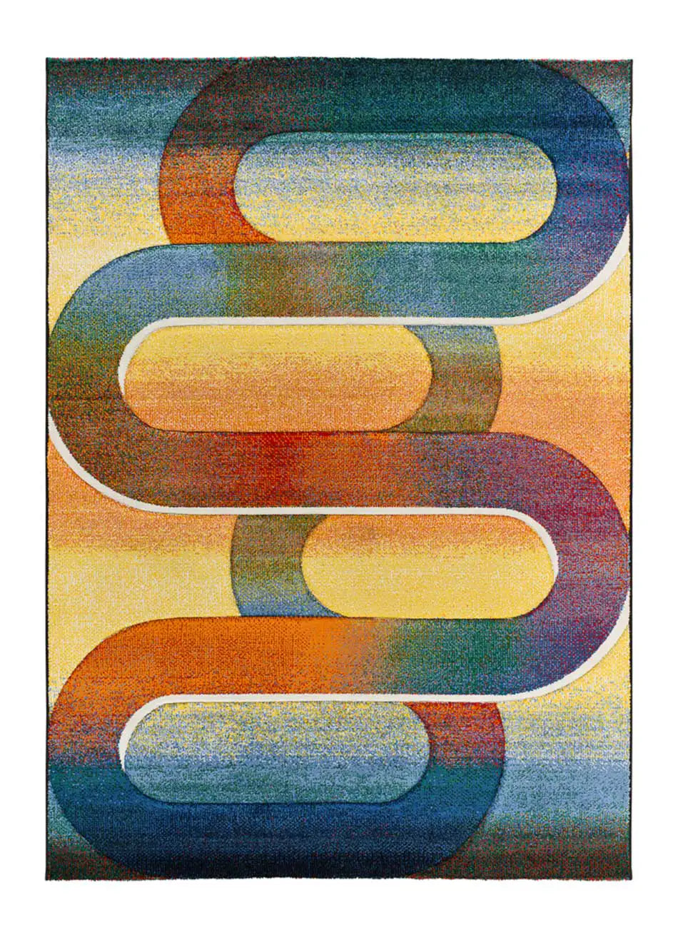 Atticgo Alfombra geométrica Sybil 40405 Multicolor