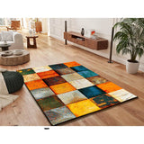 Atticgo Alfombra geométrica Sybil 40406 Multicolor ambiente salón