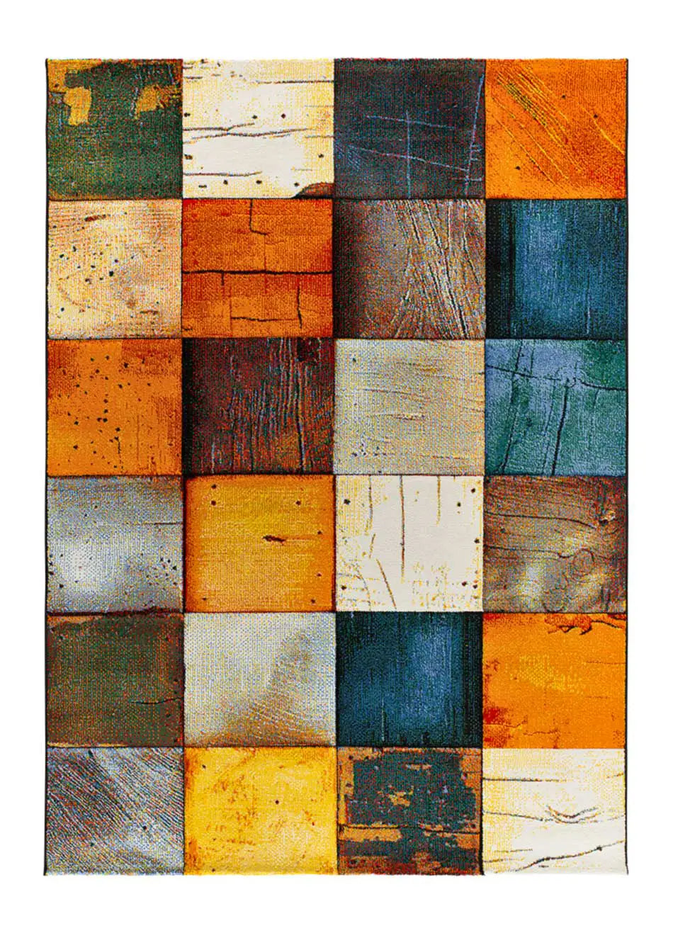 Atticgo Alfombra geométrica Sybil 40406 Multicolor