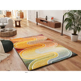 Atticgo Alfombra geométrica Sybil 40408 Multicolor ambiente salón