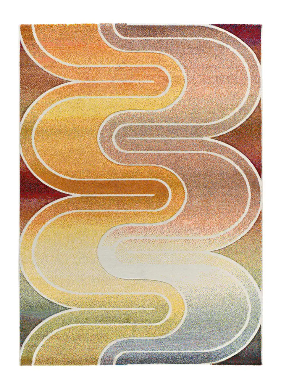 Atticgo Alfombra geométrica Sybil 40408 Multicolor 