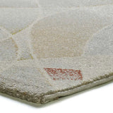 Detalle alfombra abstracta con colores empolvados Tamaris 16802 Multicolor Atticgo