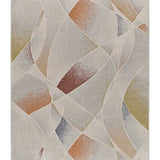 Alfombra abstracta con colores empolvados Tamaris 16802 Multicolor Atticgo