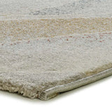 Esquina alfombra pasillera abstracta con colores empolvados Tamaris 16802 Multicolor Atticgo