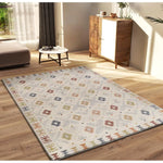 Alfombra de salón étnica en colores empolvados Tamaris 16805 Multicolor Atticgo