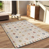 Alfombra de salón étnica en colores empolvados Tamaris 16805 Multicolor Atticgo