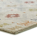 Esquina alfombra étnica en colores empolvados Tamaris 16805 Multicolor Atticgo