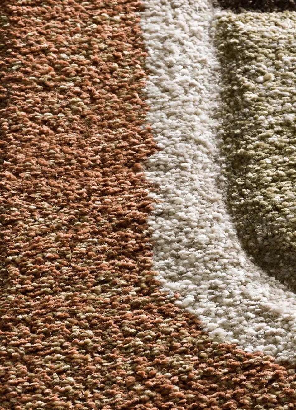Alfombra geométrica multicolor detalle Teva 28006 Atticgo