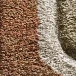 Alfombra geométrica multicolor detalle Teva 28006 Atticgo