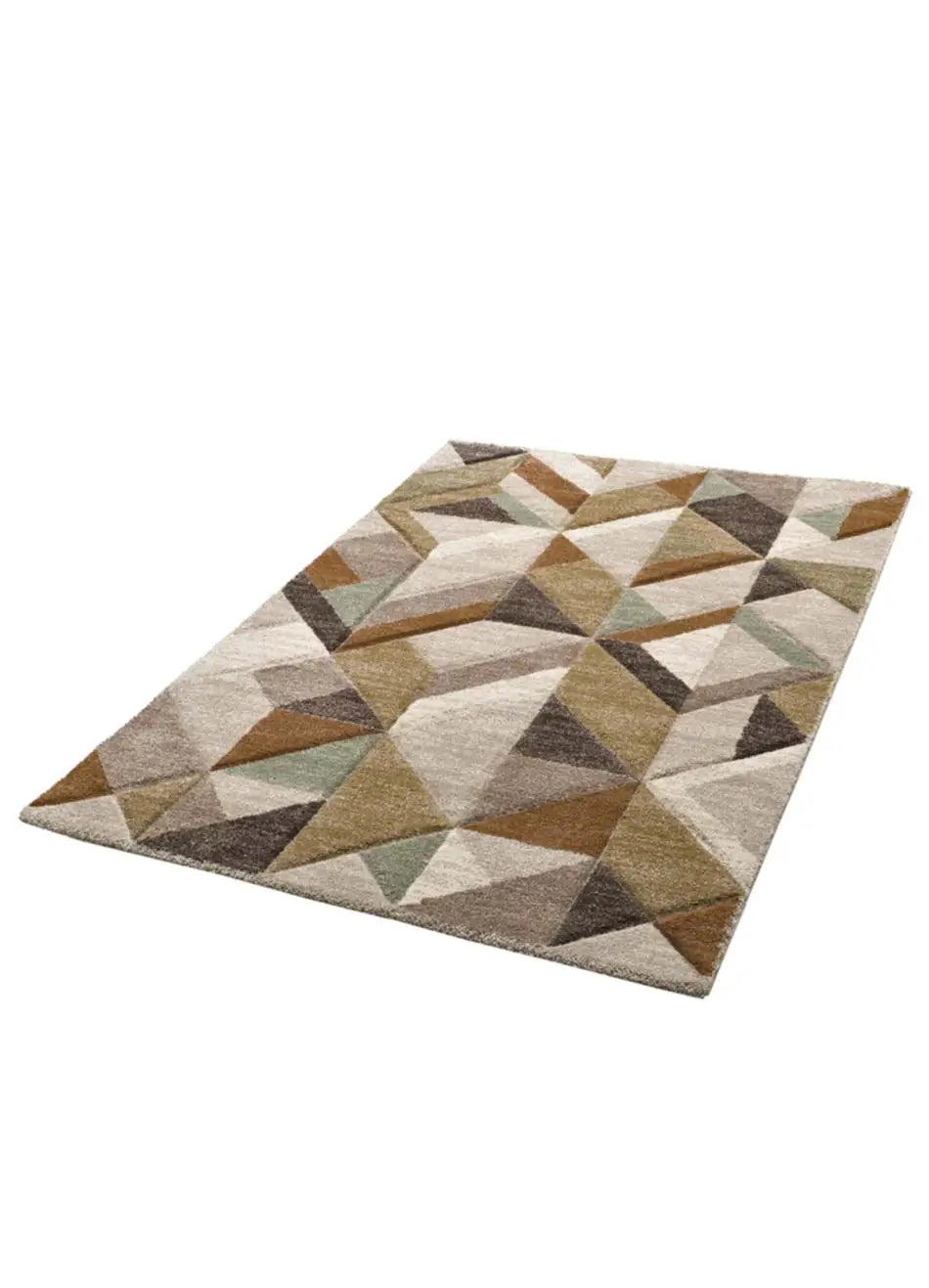 Alfombra geométrica multicolor alfombra Teva 28007 Atticgo