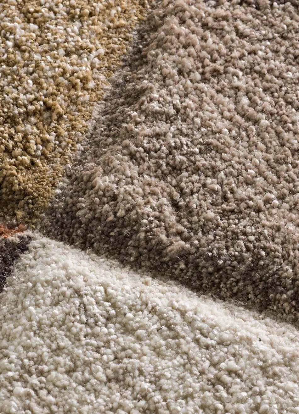 Alfombra geométrica multicolor detalle Teva 28007 Atticgo