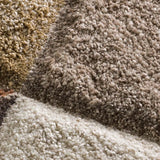 Alfombra geométrica multicolor detalle Teva 28007 Atticgo